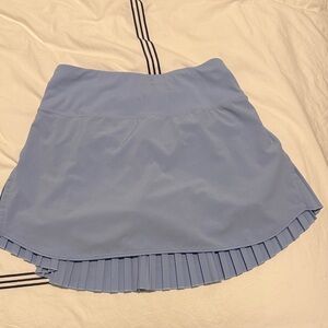 Baleaf Light Blue Pleated Hem Tennis Skort